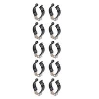 Heavy Duty Stainless Steel Terry Clips for Secure Tool Storage Pack of 10 30MM（H:42)