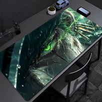 One Piece Roronoa Zoro Green Eye Dragon Anime Extended Desk Pad NonSlip AntiDirt Gaming Mouse Pad Anime Big Mouse Pad 30x80x0.2cm