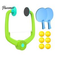 Children Reaction Ability Toy Door Ping Pong Game Over The Adjustable Doorway Hanging Table Playground Tennis Training Set with Racket And Balls