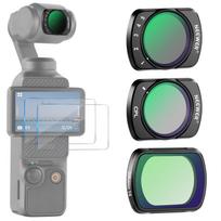 NEEWER ND Filter Set for DJI Osmo Pocket 3 ND8 ND16 ND32 ND64 ND128 ND256 ND1000 ND8/PL ND16/PL ND32/PL ND64/PL