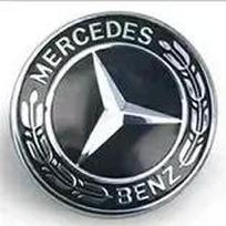 57mm Star Flat Hood Bonnet Logo Emblem Badge For Mercedes Benz W204 W124 W201 W202 W212 W220 W205 automobile