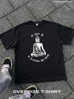 Vintage Oversized Graphic T-Shirt – Buddha Y2K 2XL