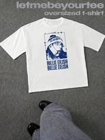 Oversized Graphic T-Shirt – Billie Eilish XL gray