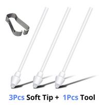 Stylus Pen Tips for Samsung S Pen Replacement S Pencil Spare Nib with Removal Tweezer for Samsung Galaxy Tab S11/Tab S11 Ultra 6 3soft tips and 1tool