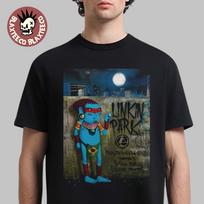 Linkin Park From Zero World Tour 2025 Sao Paulo Brazil Night 2 Poster At MorumBis On November 9 2025 T-Shirt XL black