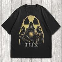 Stalker Game T-Shirt, Stalker 2 Shirt, Chornobyl T-Shirt, unisex Sizes 130 gray