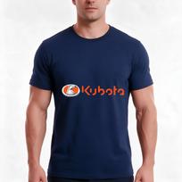 Kubota Logo (Orange Text) Tshirt Summer Casual Cotton Tee Oversized Streetwear Tops Vintage Graphic Print Unisex Unisex Unisex 2XL blue
