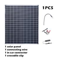 500W-1000W Polycrystalline Solar Panel Kit, 12V Portable Charger & Power Generator for Home, RV, Camping & Outdoor Travel
