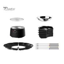 Marshmallow Roaster 2-in-1 Electric S'more Maker Fondue Pot Flameless Heater with 3 Temp Controls Movie Night Supplies & Housewarming Gifts US Plug