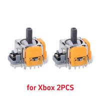 2/10 Pc Hall Effect Joystick Replacement 3D Analog Stick Sensor Module for Playstation Ps4 Ps5 Switch Pro Xbox Controller Repair orange