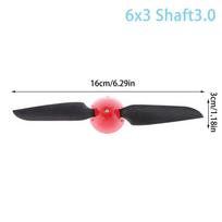 Folding 1Pcs Propeller 6X3 6X4 7.5X4 8X6 11X6 With Spinner Cover Motor Shaft 3.0Mm Rc Plane Glider Drones For Kids Adults Children's Birthday Gift