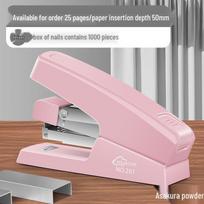 Effort-Saving 50-Sheet Heavy-Duty Stapler for Office, Student, and Thick Books
