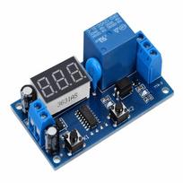 DC 12V Timer Relay Module LED Display Delay On Off Relay Infinite Loop Timer  Industrial Equipment