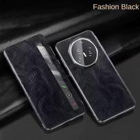 For Honor Magic V3 Case Genuine Leather Edition Smart Window Folding Screen Full Covering Keys Hollow Case for Magic VS2 Honor Magic VS2 juoda