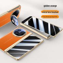 Genuine Leather OPPO Find N6 Fold Case, Full Coverage Anti-Drop Protection OPPO Find N6 black