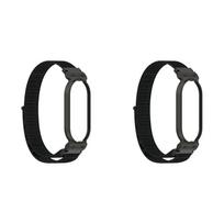 1/2Pcs Voice Recorder Wristband for PLAUD NotePin AI Adjustable Wearable Strap Replacement Nylon Strap Voice Recorder Protector black