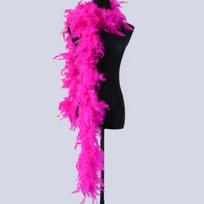 DIY 2meters Fluffy Turkey Feathers Boa 60 Gram High Quality Marabou Feather Boas Scarf Diy Wedding Decoration Party Carnival Craft 2meters ryškiai rožinė