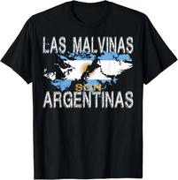 Las Malvinas Son Argentinas for Argentinian Islas Malvinas T-Shirt 120 gray