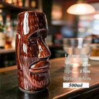 Ceramic Tiki Cocktail Glass - Hawaii Zombie Cup