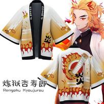 Demon Slayer Ašmenys Periferija Kimono Apsiaustas Cosplay Kostiumas Anime Dvimatė Haori Vasarinė Vėsi Striukė Japoniško Stiliaus Apsiaustas Drabužiai M black