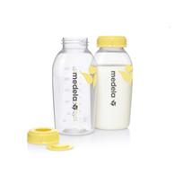 Medela krūties pieno buteliukai, 250 ml, 2 vnt. rinkinys, Šaldyti arba laikyti šaldytuve, Nusiurbti, laikyti ir maitinti viename buteliuke, Tinkami naudoti mikrobangų krosnelėje, Švelnus palaikymas white