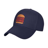 Fashion BURGER KING Curved Brim Baseball Cap High CostPerforUnisexce Luxury Women Cap One Size brown