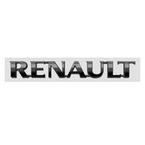 Interjero Lipdukai 3D ABS automobilio raidė Galinės bagažinės emblema lipdukas Renault Megane 2 3 4 RS Grand Scenic Clio Captur Du