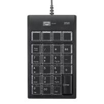 Sanwa Supply Numeric Keypad Programmable Equipped with Assignment Function Wired USB Connection Membrane 23 Keys Switching Button + NT-19UH2BKN