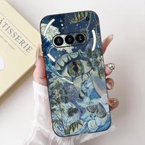 Dėl Nothing Phone 3A dėklo A059 prabangus saldainiais dažytas dangtelis minkštas silikoninis telefono dėklas Dėl Nothing Phone 3A Pro A059P Phone3A Fundas Phone 3A Pro (A059P)
