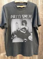 Patti Smith Punk Rock classic vtg charcoal short sleeve t-shirt Unisex T-Shirt L white