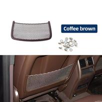 Car Front Seat Back Storage Pocket Net Cover Rear String Bag Mesh Holder For Mercedes Benz ML GL GLS GLE R Class W164 W166 W251