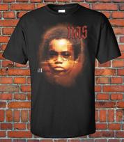 NAS Illmatic Album Cover Graphic TShirt L brown