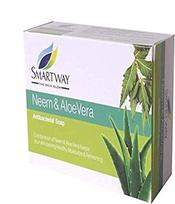 Smartway Neem & Aloe Vera Anti Bacterial Soap (75 g, Pack of 6)