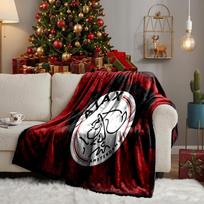 Bold Ajax Amsterdam Spirit Throws Blanket Flannel Blankets Plush for Couch Bed Gifts for Men Women Travel picnic blanket Christmas fan gifts 130x150cm