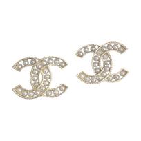 CHANEL Logo Cc Pearl Earrings AB7117-B06597-NF117 F gray