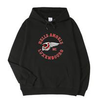 Motociklų klubo „Hells Angels Luxembourg“ gobtuvas Unisex Unisex moteriškas gobtuvas Populiariausias išpardavimas N06 3XL black