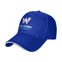 Williams Racing Baseball Caps Vintage Risk Car Race Sandwich Cap Men Women Adjustable Sun Hat Fishing One Size blue