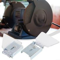 BHBL 2Pcs Bench Grinder Eyeshield Including Guard and Reinforced Stainless Steel Bracket Easy to Install with Mounting Screws China Mainland