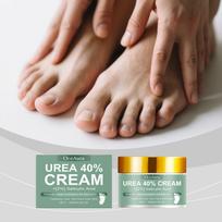 Urea 40% Foot Cream Dry Cracked Feet Heel Gentle Exfoliation Softening Skin Ultra-Hydrating Hand Foot Care Cream Stick Protuct 100g brown