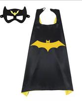 Gimtadienio dovanos Superherojų apsiaustai berniukui mergaitei Animaciniai persirengimo kostiumai Šventės reikmenys Velykos Helovyno apsiaustas as the picture-70cmX70cm black