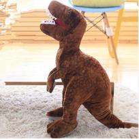 50 cm–80 cm Mieli imitaciniai dinozaurai pliušiniai žaislai, įdaryti gyvūnai, pliušiniai dinozaurai, pagalvė Tiranozauras reksas, lėlės, berniukai, mergaitės, dovanos 80cm