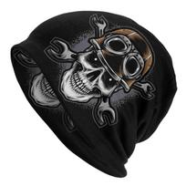 Custom Scuba Diving Skull Skullies Beanies Caps Unisex Winter Knitted Hat Occult Forgetfulness Bonnet Hats Outdoor Ski Cap Beanies Hat gray