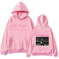 Ed Sheeran Play Pasaulinis Turas Džemperis Harajuku Hip Hop Puloveris Viršūnės Džemperis Dovana L pink