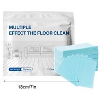 30Pc Floor Brightening Cleaning Tablets Multi-purpose Tile Cleaner Sheets Easy Dissolve Concentrated Floor Dirt Remover For Home A