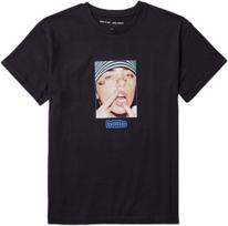 Billie Eilish face graphic tee T-shirt XXXL beige