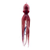 TPE Material Slow Pitch Jigging Bait 175g Weight Octopus Squid Jig Trolling Jig Bait  Slow Trolling 175g-Color  4#