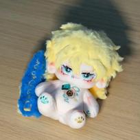 Pliušinis 20cm Anime JoJo keisti nuotykiai Diego Brando Pliušinė suknelė Medvilninė lėlė Žaislai Vaikui Pliušiniai Cosplay Gimtadienio dovanos no Skeleton beige