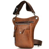 Drop Leg Bicycle Cycling Phone Holder Drop Leg Bags Belt Hip Bum Bag Fanny Packs Waist Leg Bag šviesiai ruda spalva