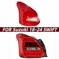 18-24 Suzuki SWIFT Raudonas Skaidrus Galinio Žibinto Dangtelis / Korpusas Left Taillight Cover (Driver Side) red