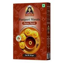 Nairuti Vyutpadan Panipuri Premix Hajma Hajam 50 g x 2 | Tangy Digestive Pani Mix | Instant Pani Puri | Natural Ingredients | Golgappa Special brown